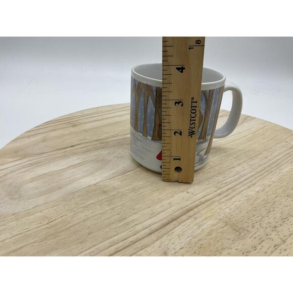 Vintage 1990 Grant Howard Associates Santa Christmas Mug Ceramic Cup Coffee - Picture 4 of 6